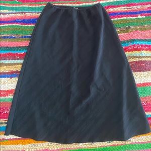 Black Midi Skirt size small